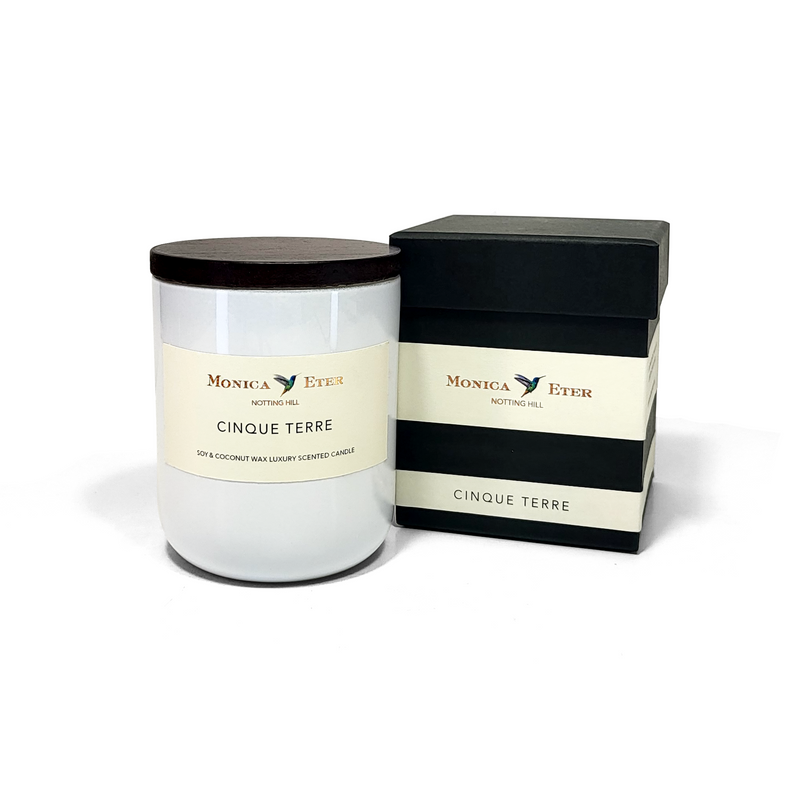 Cinque Terre Scented Candle Large - Monica Eter sustainable luxury vegan candles