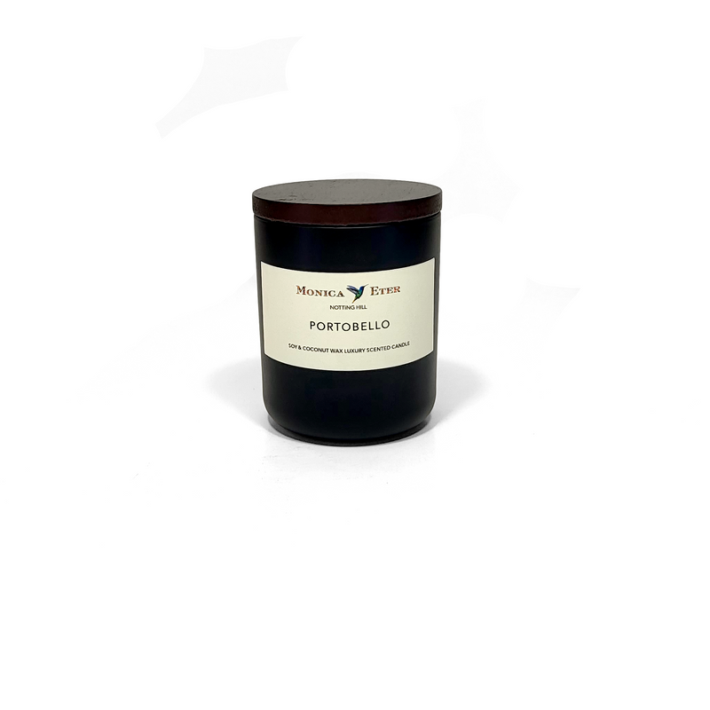 Portobello Scented Candle Small - Monica Eter sustainable luxury vegan candles