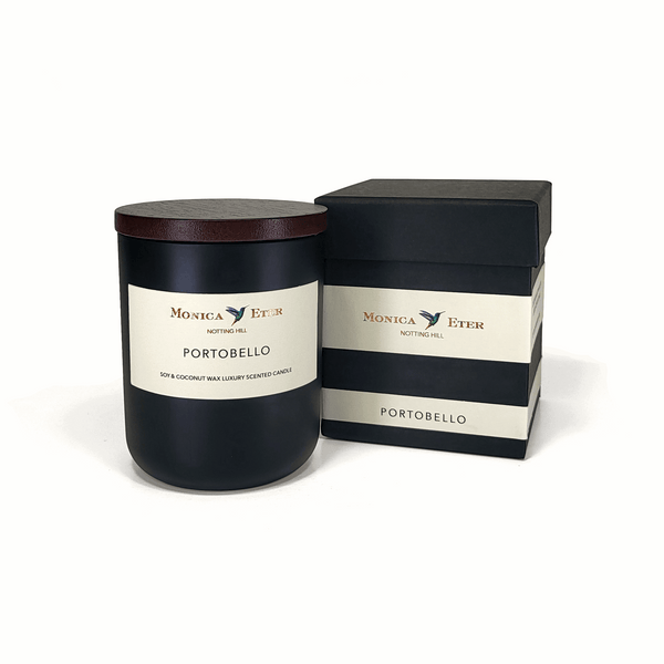 Portobello Scented Candle Large - Monica Eter sustainable luxury vegan candles