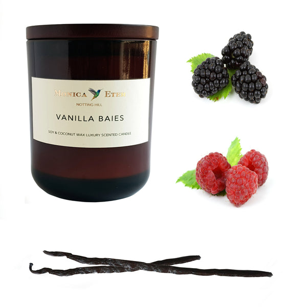 Vanilla Baies Scented Candle Large - DiP Candles