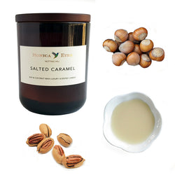 Salted Caramel Scented Candle Large - DiP Candles