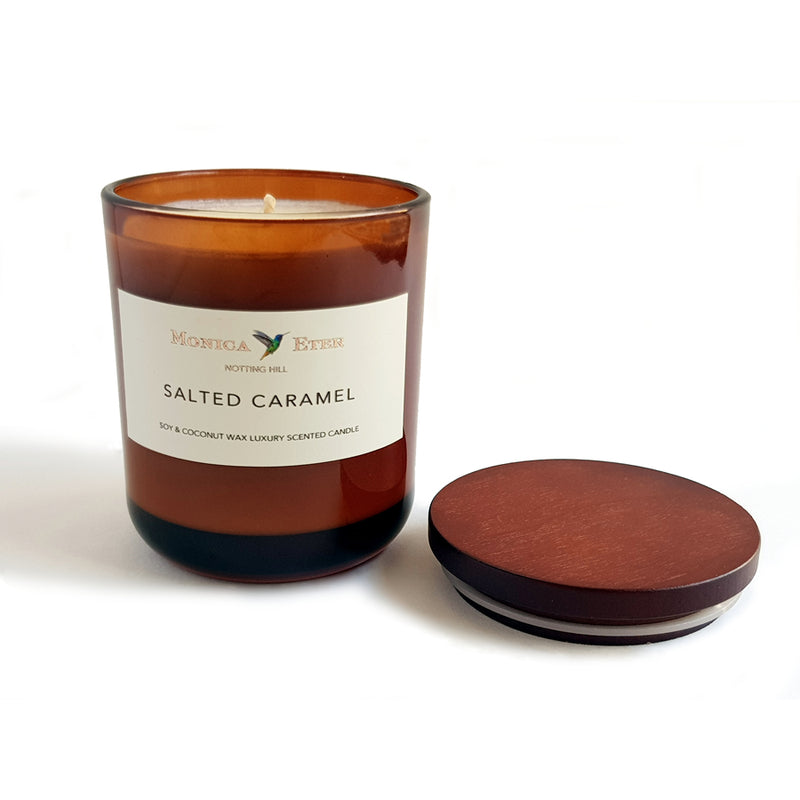 Salted Caramel Scented Candle Large - DiP Candles