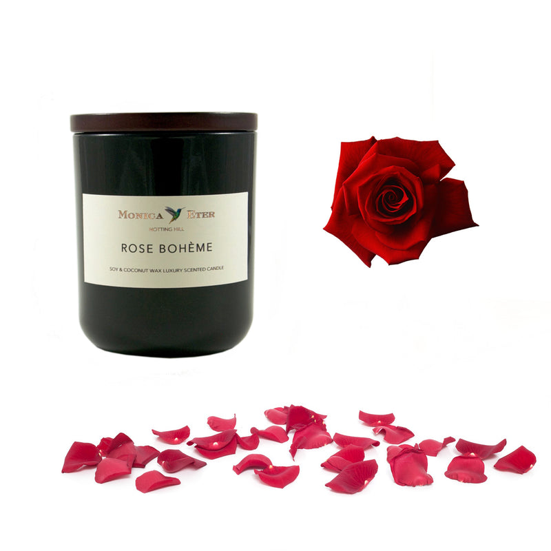 Rose Bohème Scented Candle Small - DiP Candles