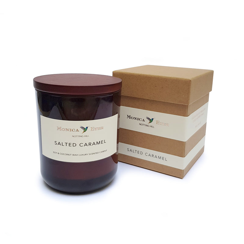 Salted Caramel Scented Candle Large - DiP Candles